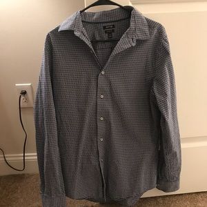 Slim Fit Button Down Shirt w/ stitch